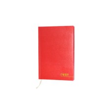Дневник недатированный А5 168 листов Wilhelm Buro клетка красный