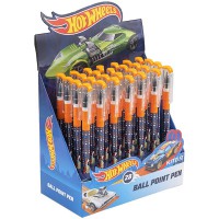 Ручка шариковая Kite Hot Wheels синяя